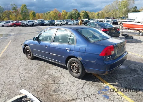 2003 Honda Civic Lx from USA, damaged, VIN 1HGES15503L028914